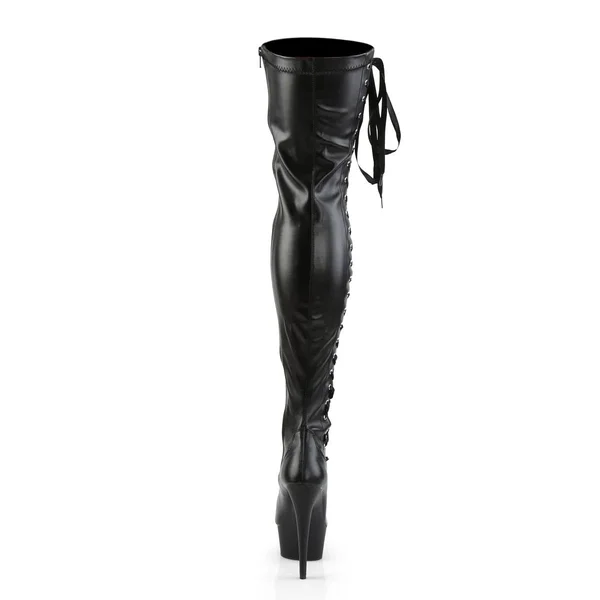 Women's Pleaser Delight 3050, Size: 14, Black