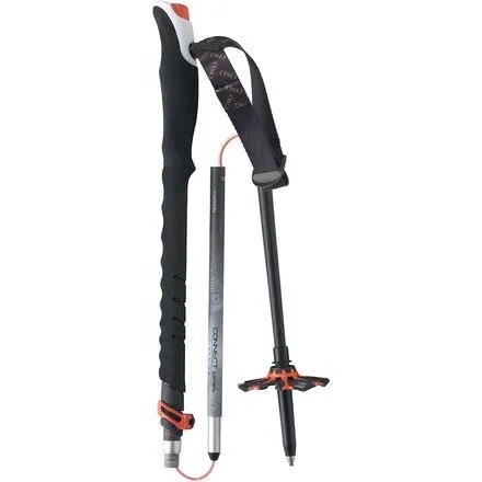 TSL Outdoor Connect Carbon 5 Cross WT Poles Orange Black (Pair)