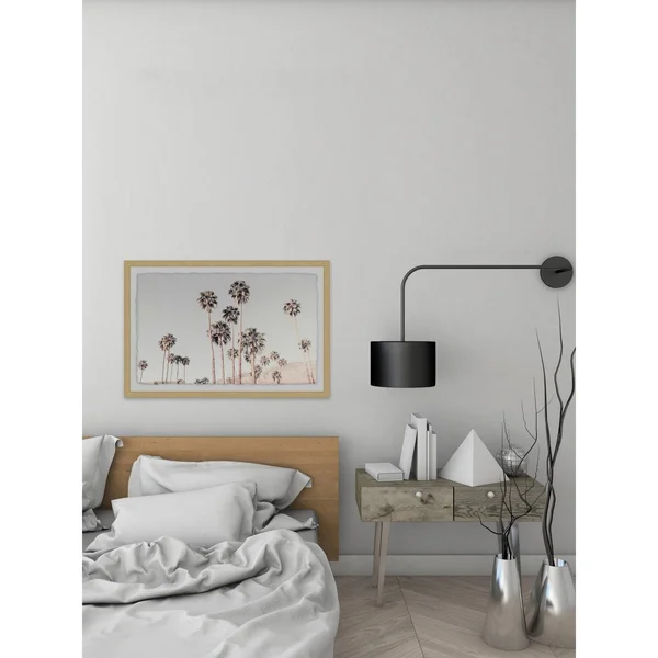 Palm Tree Overload Framed Painting Print