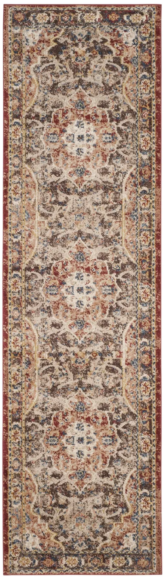 Safavieh Bijar Brown & Rust 8& x 10& Rug