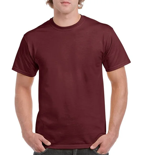 Gildan 2337585 Heavy Cotton Maroon Adult T-Shirt 3X - Case of 12