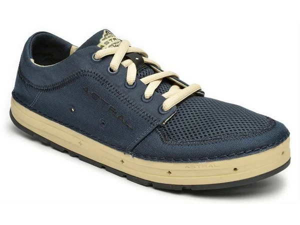 Astral Brewer Water Shoes - Men's Navy Tan 8.5 6BRMNT08.5