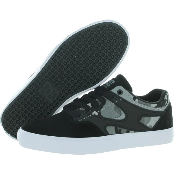DC Mens Kalis Vulc S Suede Lifestyle Skate Shoes