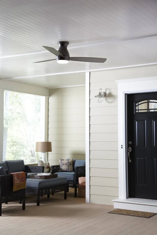 Fanimation FPS8355DZW-220 Hugh 52 inch Dark Bronze Ceiling Fan