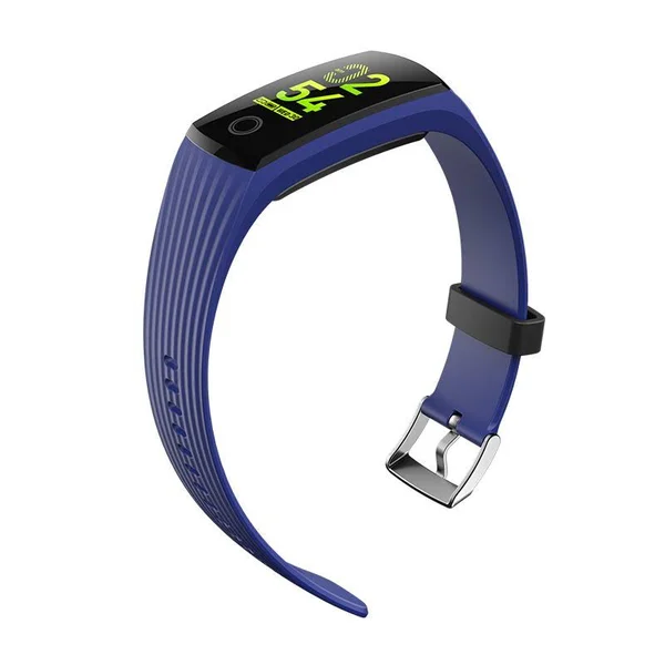 Genius Fit Watch Multifunctional Water-Proof Smart Watch GPS - Fitness, Sleep & Health Monitor Blue