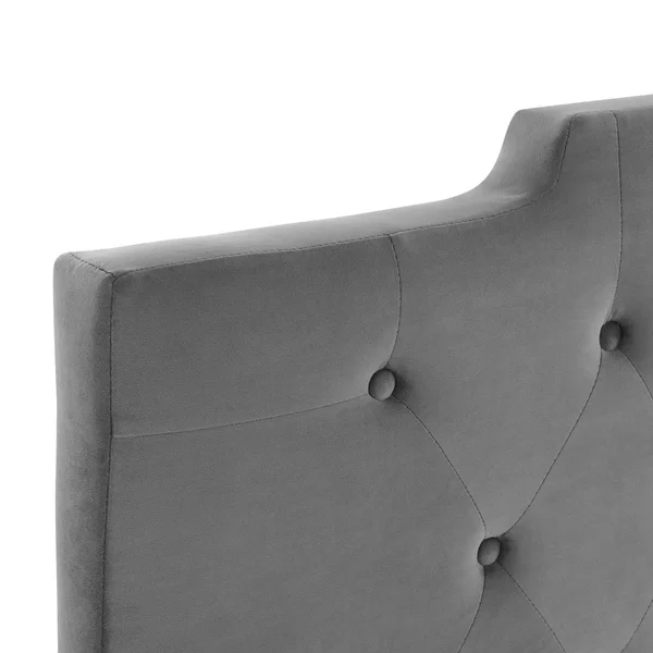 Modway Juliet Tufted King/California King Performance Velvet Headboard - Navy