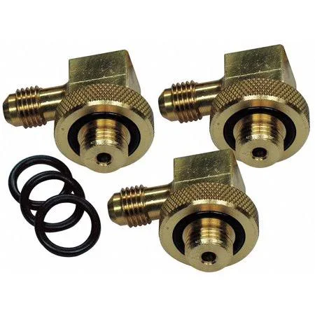 Mid-West Instrument Test COCK Adapter Kit - Includes: Contains Three 1/4 in NPT Quick Connect Adpt x 1/4 in Flare 90 Degr - 11070