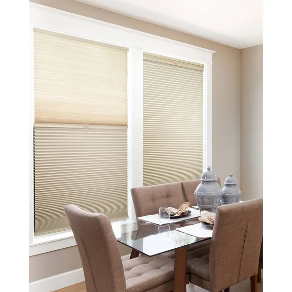 Chicology Day N& Night Cordless Cellular Shades, Fawn - 32x22 x 72x22