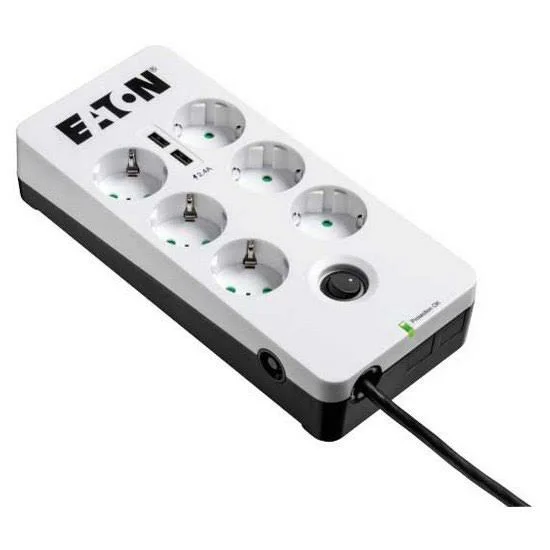 Eaton PB6UD Multiple Socket Eaton Protection Box 6 USB DIN