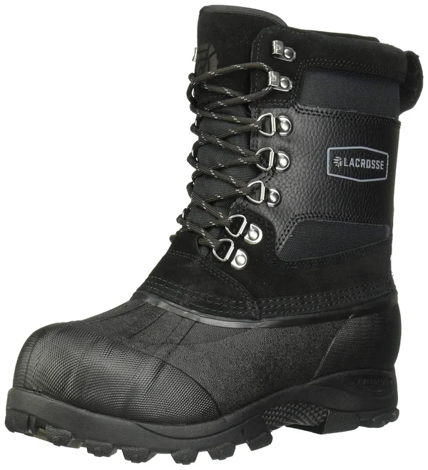 LaCrosse Men's Outpost II Pac Boots, Black, 14