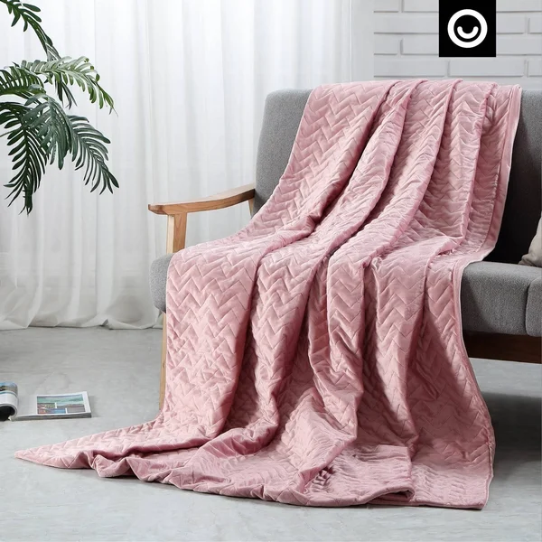 Sabra Weighted Blanket with Quilted Cover - 72x22x80
