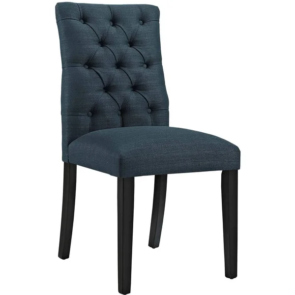 Modway Duchess Dining Chair Fabric Set of 2 - Orange