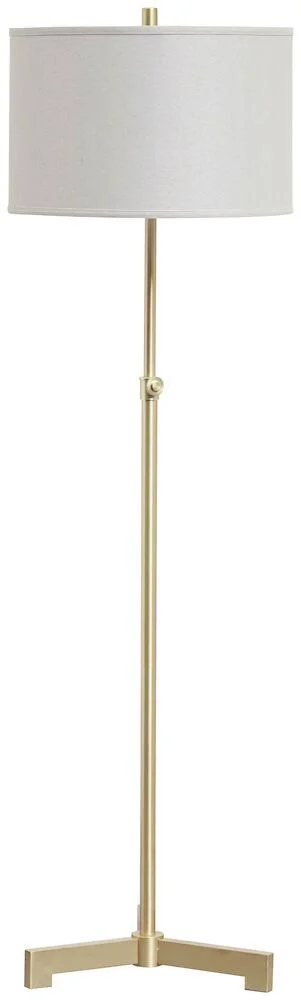 Ashley Laurinda Antique Brass Finish Metal Floor Lamp