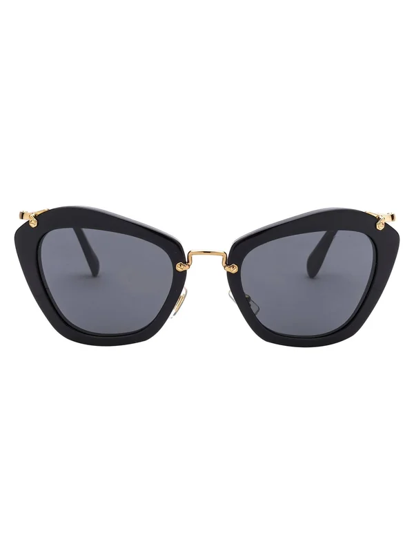 Miu Miu Sunglasses 10NS 1AB1A1 Black Grey