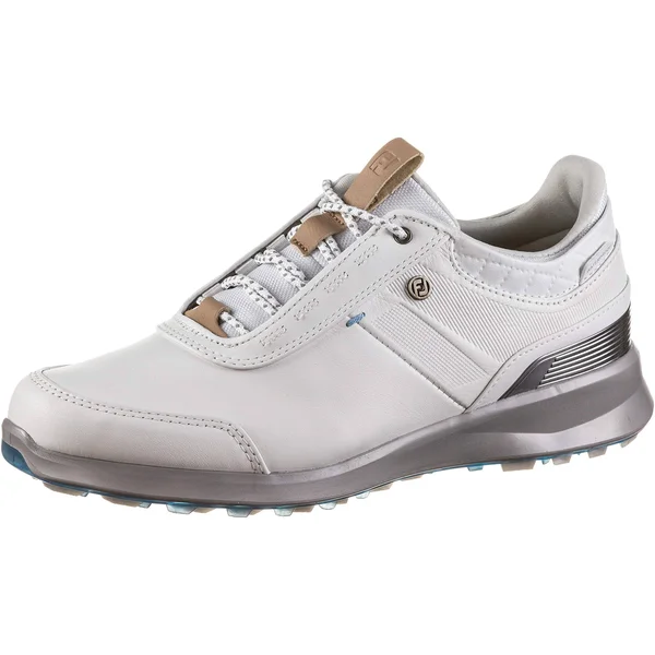FootJoy Women's Stratos Spikeless Golf Shoes Size 7.5, White