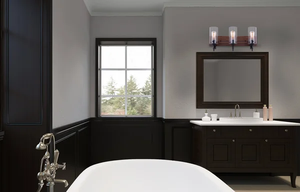 Canarm IVL710A03BKW Arlie 3 Light Vanity - Black
