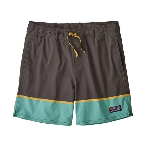 Patagonia Stretch Wavefarer Volley Shorts Mens - BTTMFRGEGREY/BMFG