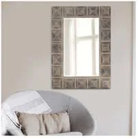 Howard Elliott Wood Dakota Mirror 14299