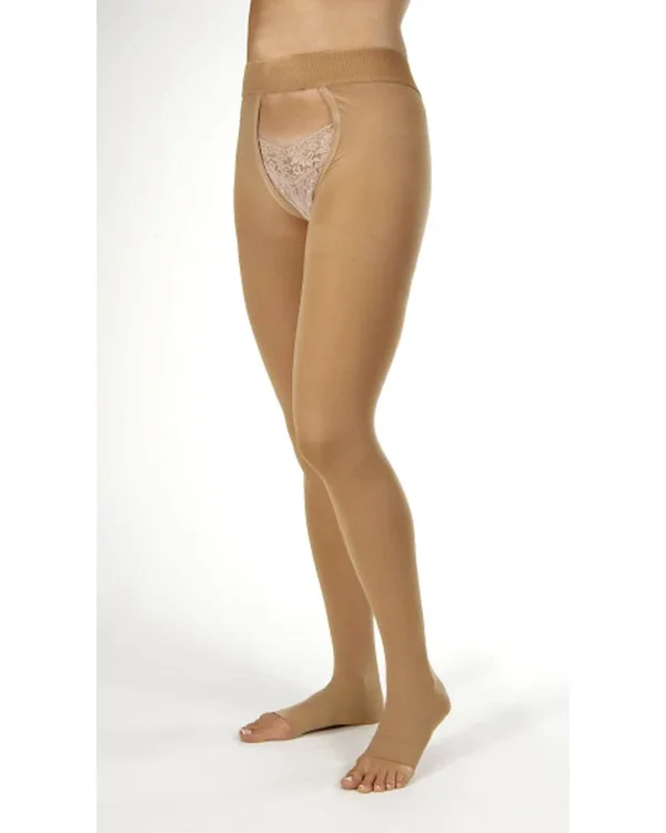 Jobst Relief Compression Chap Double Leg 20-30 mmHg Open Toe - Black - Small