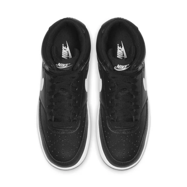 Nike Court Vision Mid (Black/White) Women's Shoes