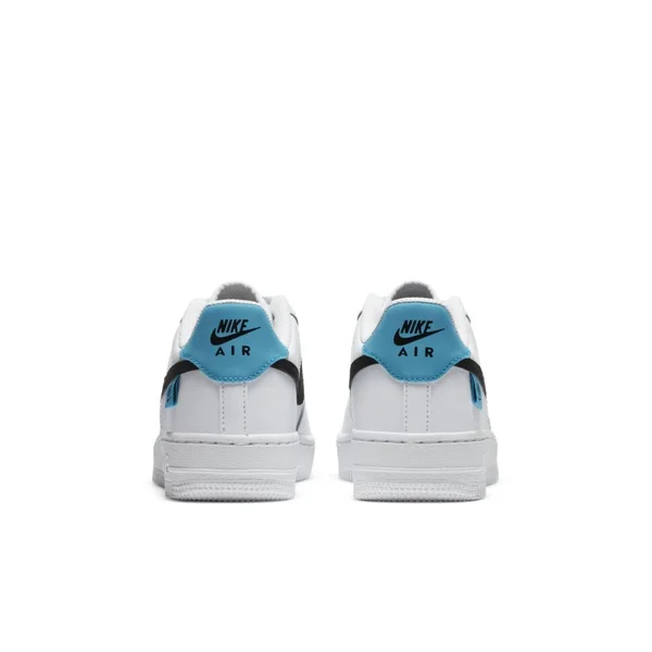 Nike Air Force 1 LV8 WW White/Blue Grade School Boys& Shoes, Size: 6.5