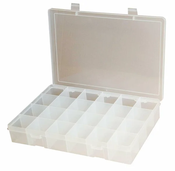 Durham Mfg LP24-CLEAR Compartment Box - 24 Compartment (Pack of 5)