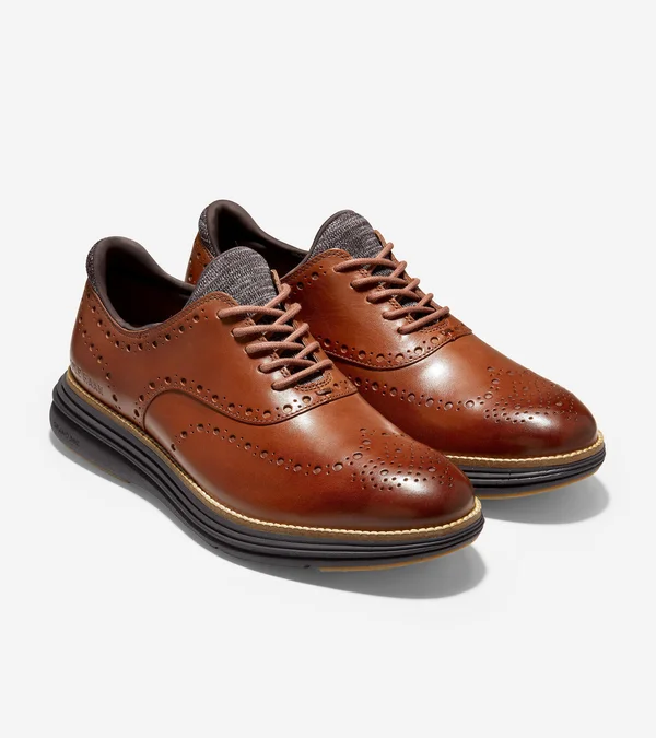 Cole Haan Original Grand Ultra Wingtip - Brown - 10.5 M