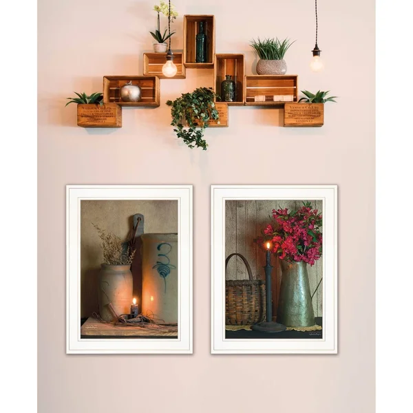 Country Candlelight Collection by Susie Boyer Printed Art Wood Multi-Color - VBOY388-226G