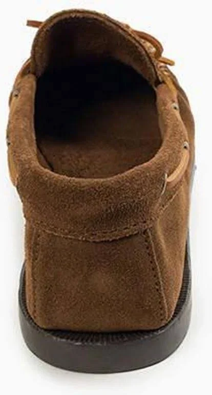 Minnetonka Men's Camp Moccasin - Size: 15 M, Brown