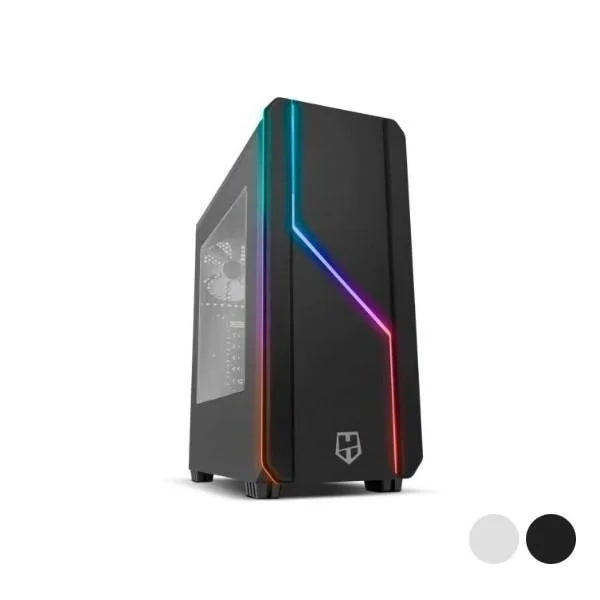 Micro ATX/ATX Midtower Case Nox NX Hummer MC Pro RGB LED, 46 x 47 x 20