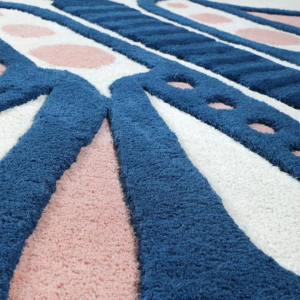 Nico & Yeye Butterfly Kids Rug