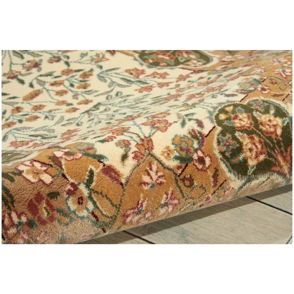 Kathy Ireland Antiquities Area Rug, Ivory, 2&2x22 x 7&6x22