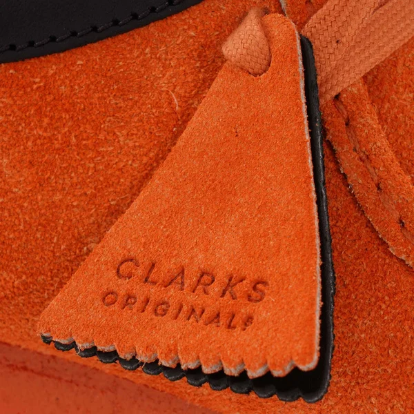 Clarks Originals Wallabee Shoes Orange 11