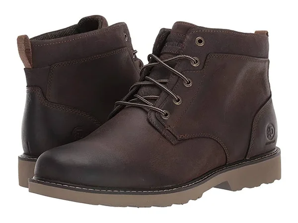 Dunham Jake Plain Toe Boot 8 Men's Dark Brown