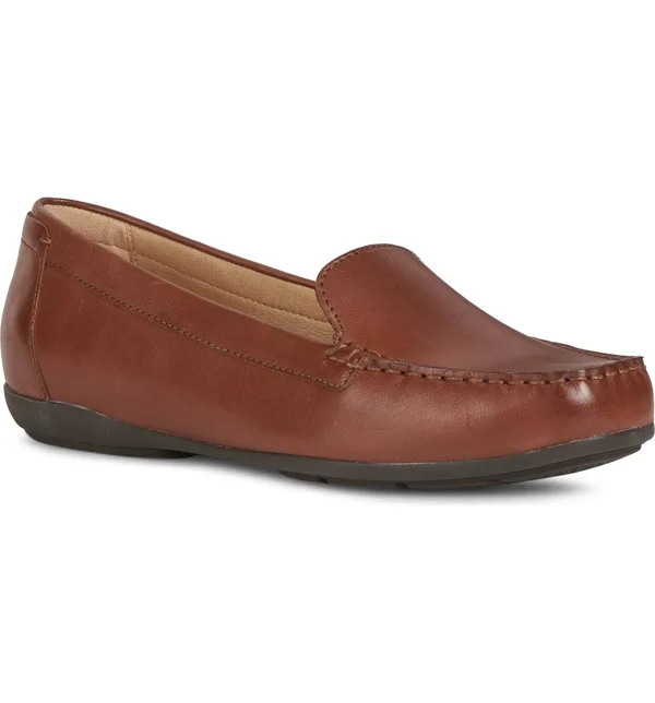 Geox Annytahmoc Flat - Brown - 9US