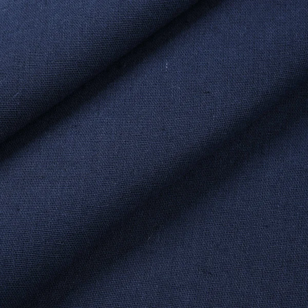 Lush Decor Burlap Knotted Tab Top Window Curtain Panels Navy Pair 45X95 Set