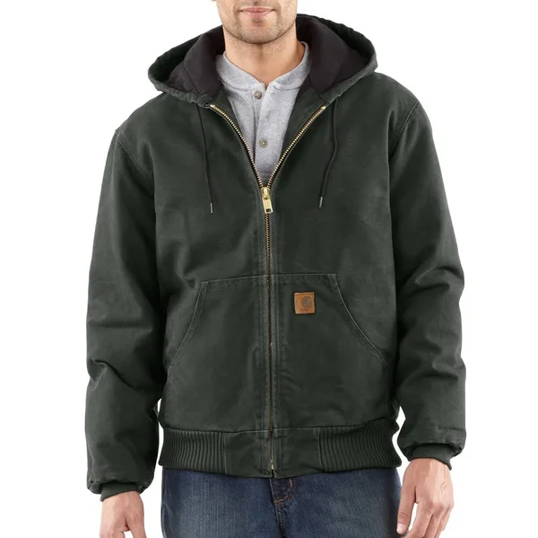 Carhartt Men's Sandstone Active Jacket Moss - XL by Houser Shoes