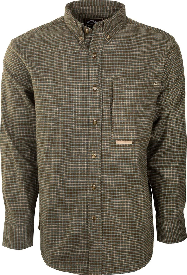 Drake Waterfowl Autumn Brushed Twill Shirt