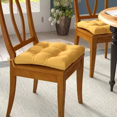Indoor Dining Chair Cushion Winston Porter Fabric: Ultra Violet
