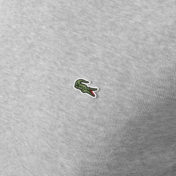 Lacoste Crew Neck Knit Jumper Grey