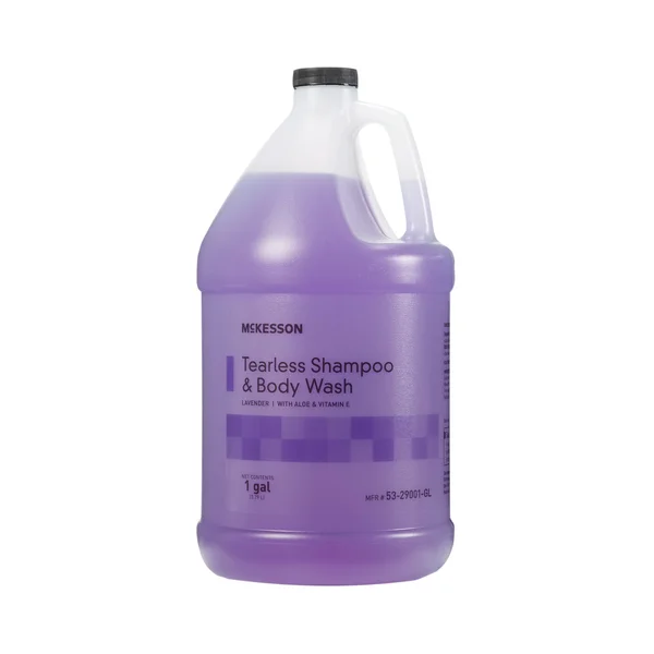 McKesson Tearless Shampoo and Body Wash, 1 gal. Jug, Lavender Scent, Case of 4