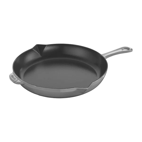 Staub Cast Iron Fry Pan - 10-in, Basil