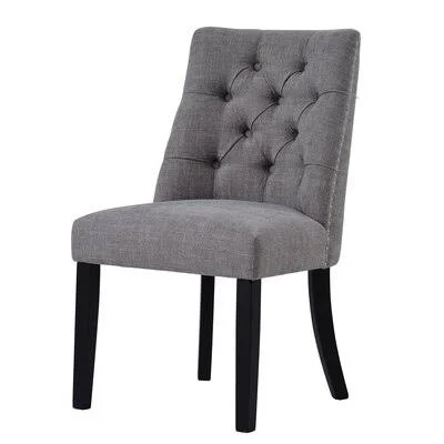 Admirim Tufted Parsons Chair Winston Porter Color: Gray