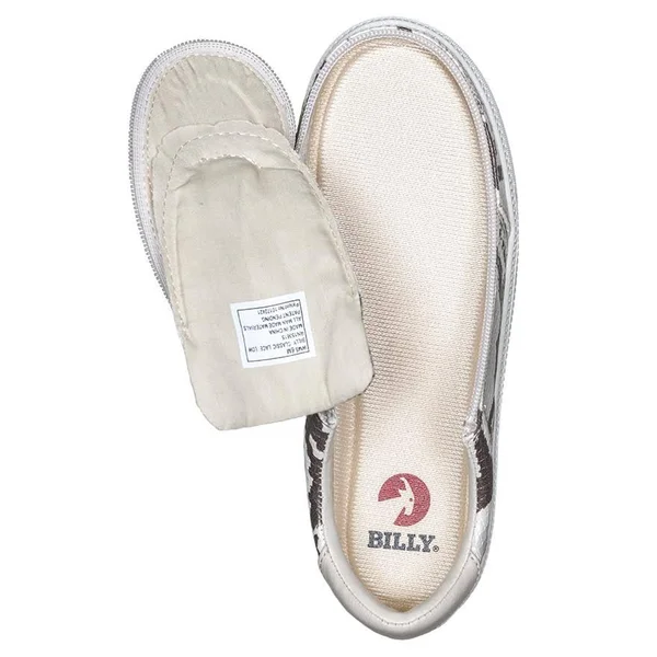Billy Footwear Classic Lo Women's Shoes Snake : 7.5 M