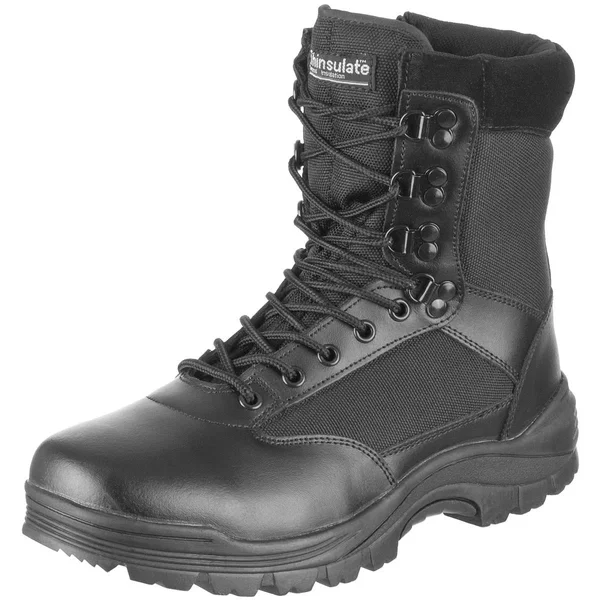 Mil-Tec Tactical Side Zip Boots - Black, US 10