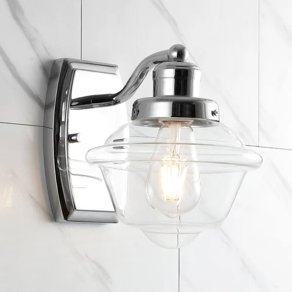 Jonathan Y Orleans 1-Light LED Vanity Light in Chrome
