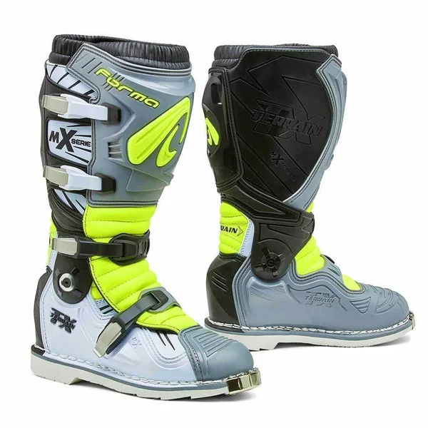 Forma Terrain TX Boots Black Orange White Size 42