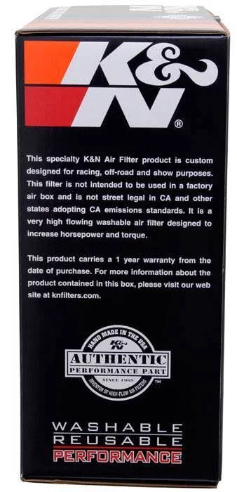Ku0026N Custom Air Cleaner Assembly 60-1180