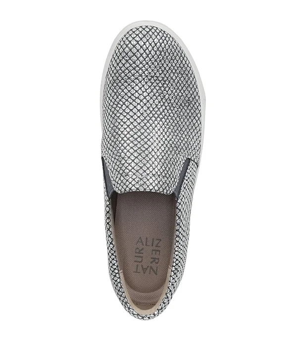 Naturalizer Marianne Slip-On Sneakers - Metallic Blue