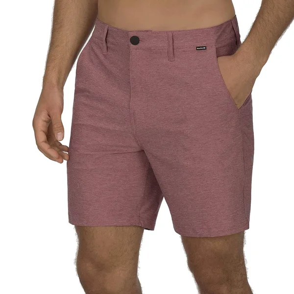 Hurley Phantom Men's 18x22 Walkshorts - Black Heather - 32